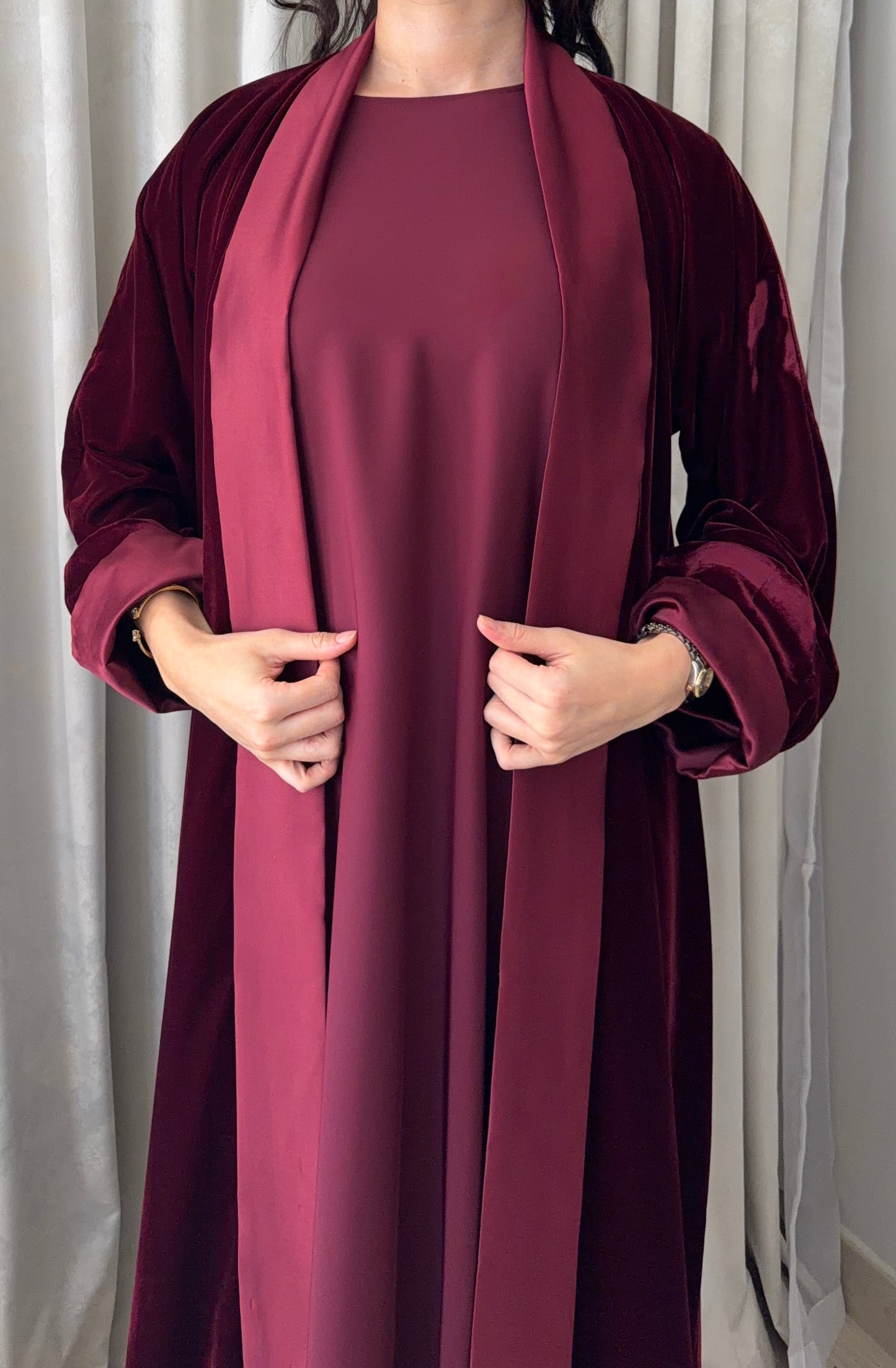 Deep Red Dress