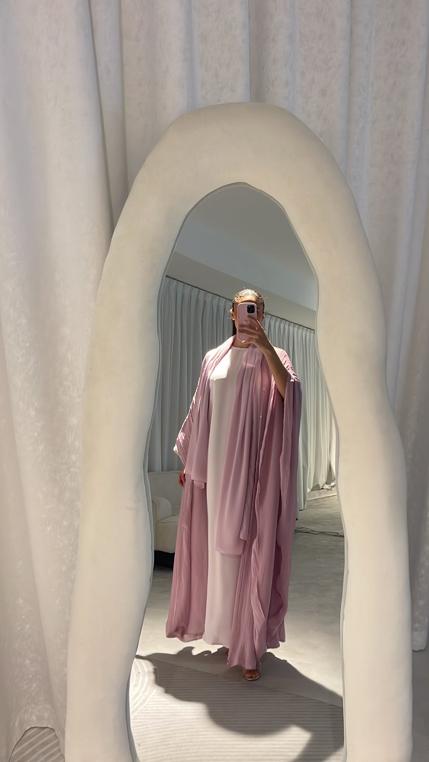 Pink Slip Dress