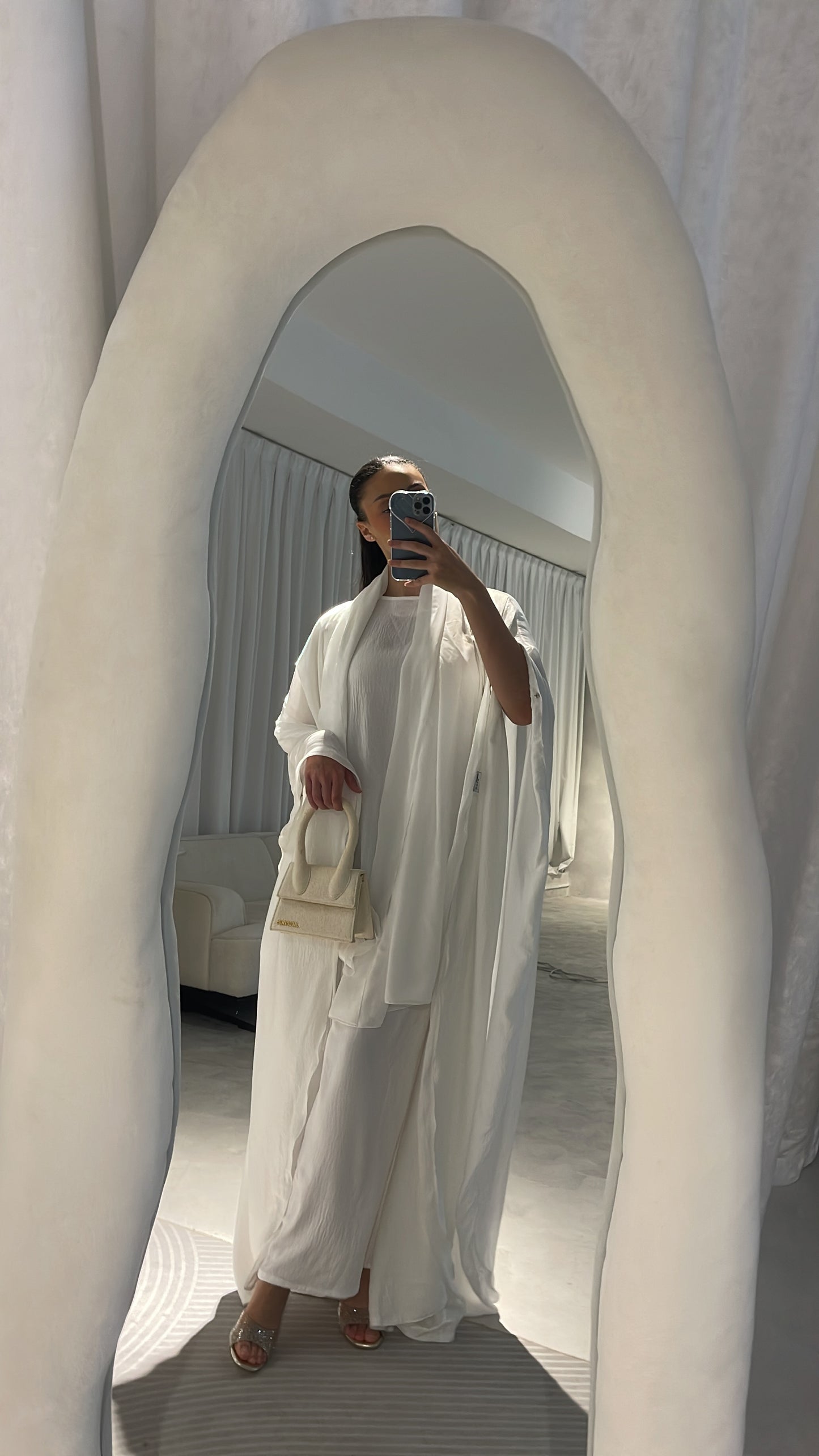 White Slip Dress