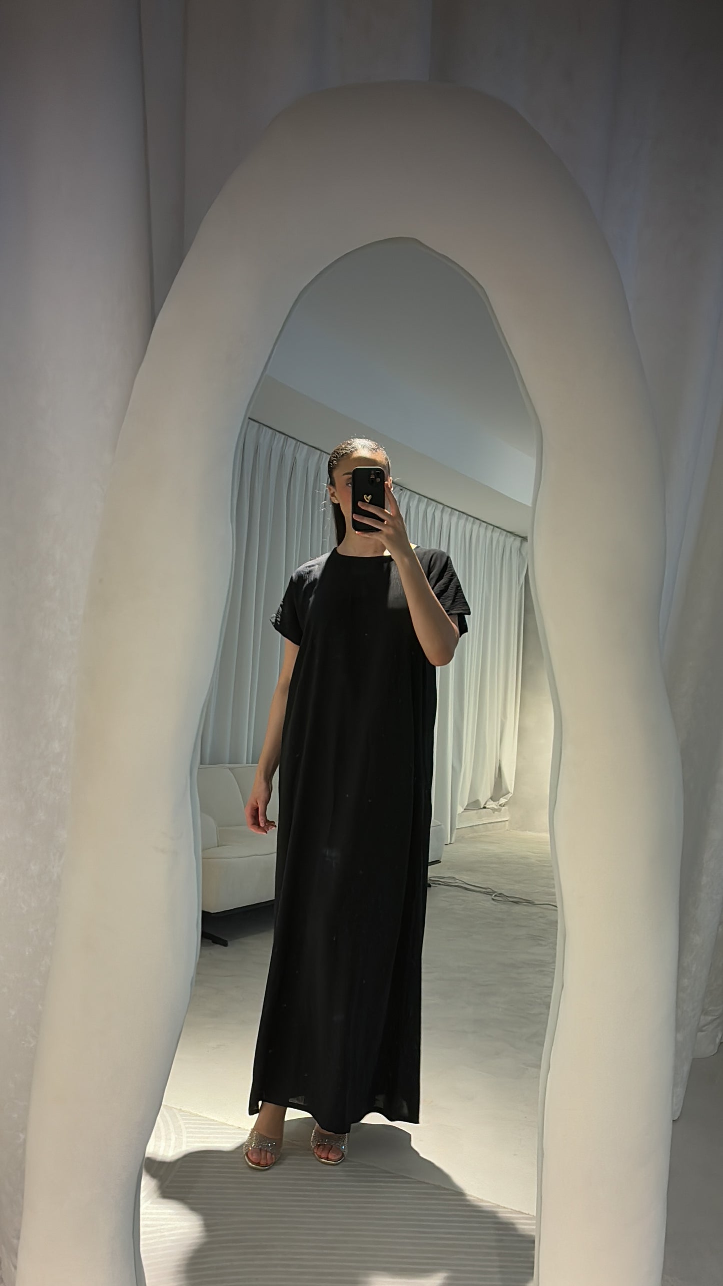 Black Slip Dress