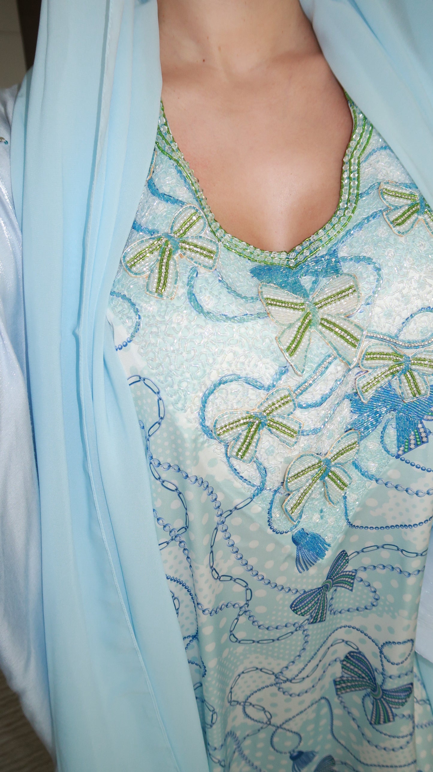 Blue Bow Mukhwar