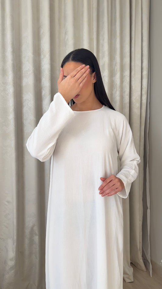 Long Sleeve Slip Dress