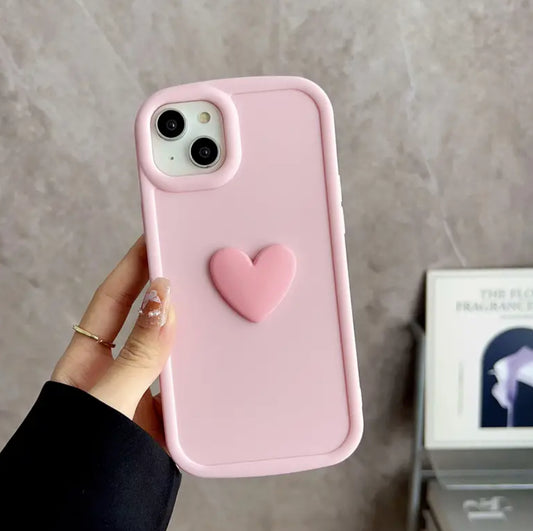 Pink Heart Phone Case