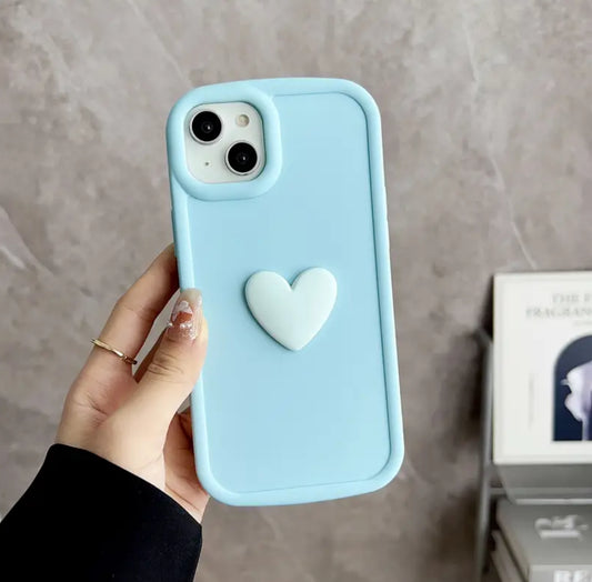 Blue Heart Phone Case